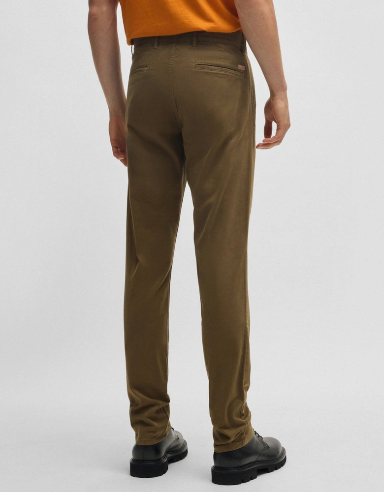 Satin Chino_slim Trousers