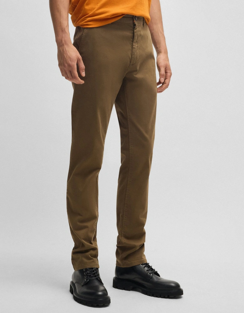 Satin Chino_slim Trousers