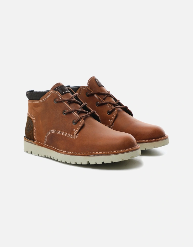 Leather Bedrock Derby Boots