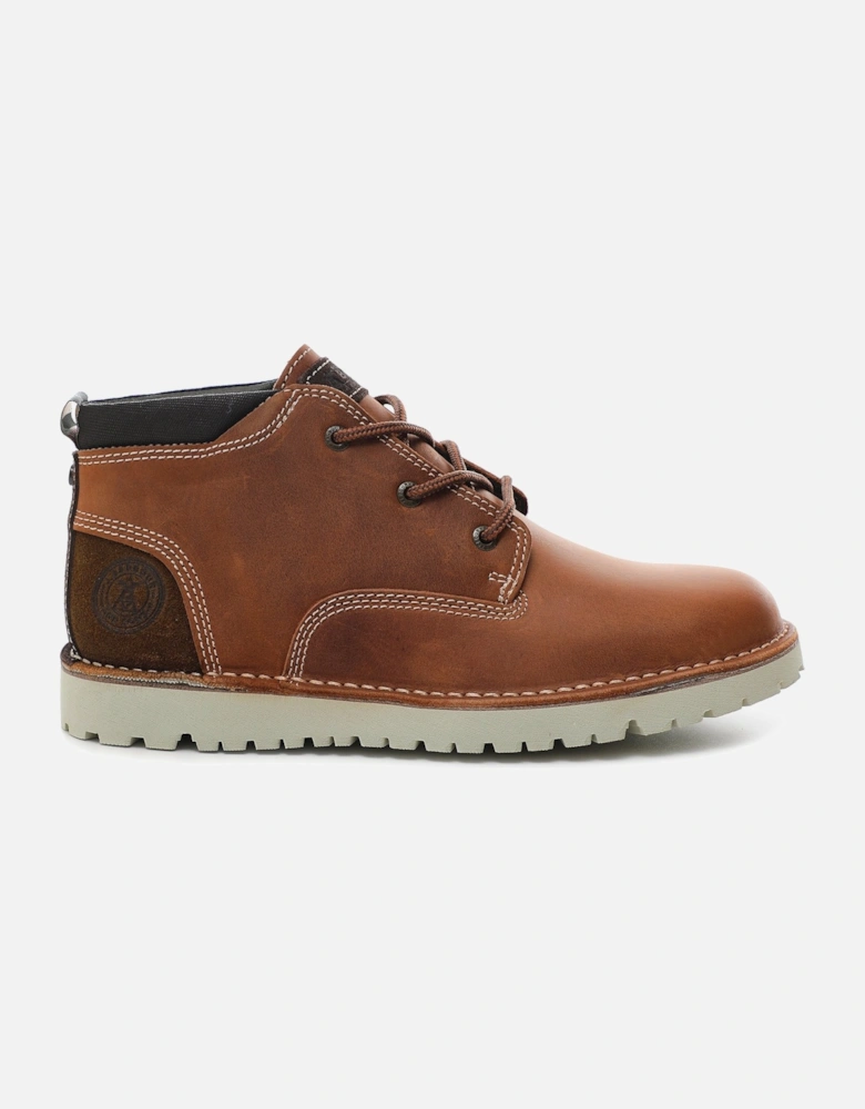 Leather Bedrock Derby Boots