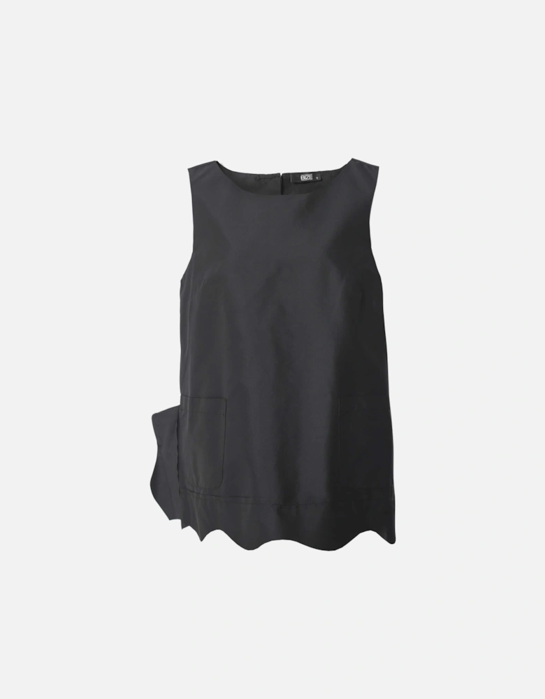 Sleeveless Frill Top