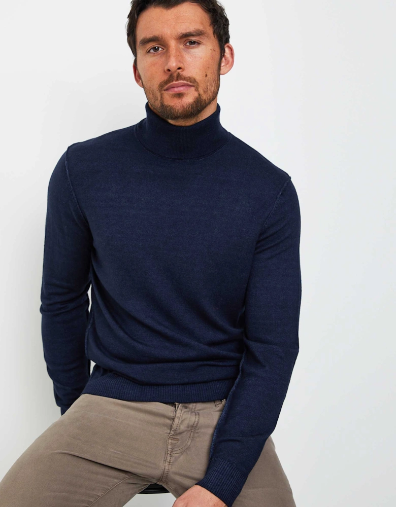 Wool Roll Neck Jumper