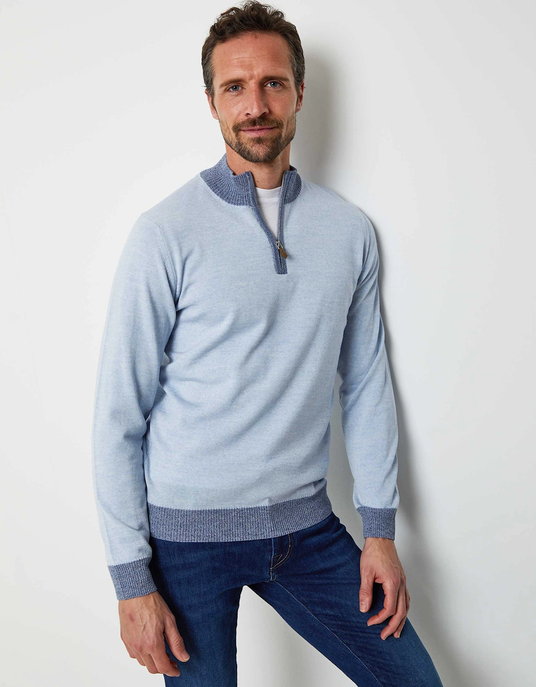 Merino Half-Zip Jumper