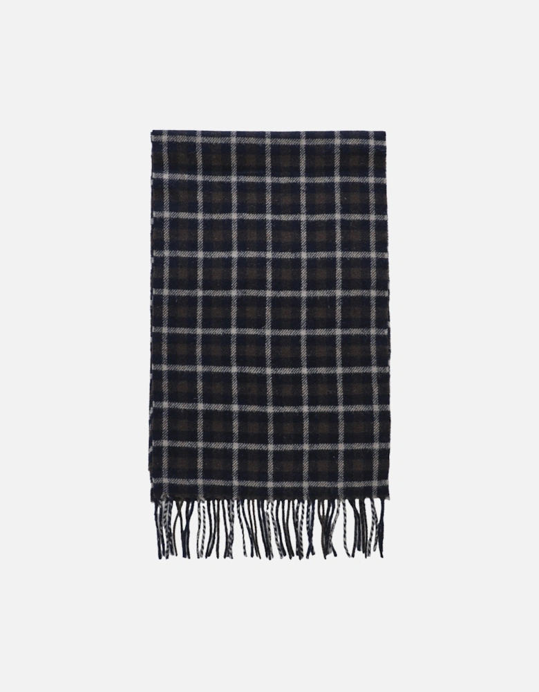 Wool Check Scarf