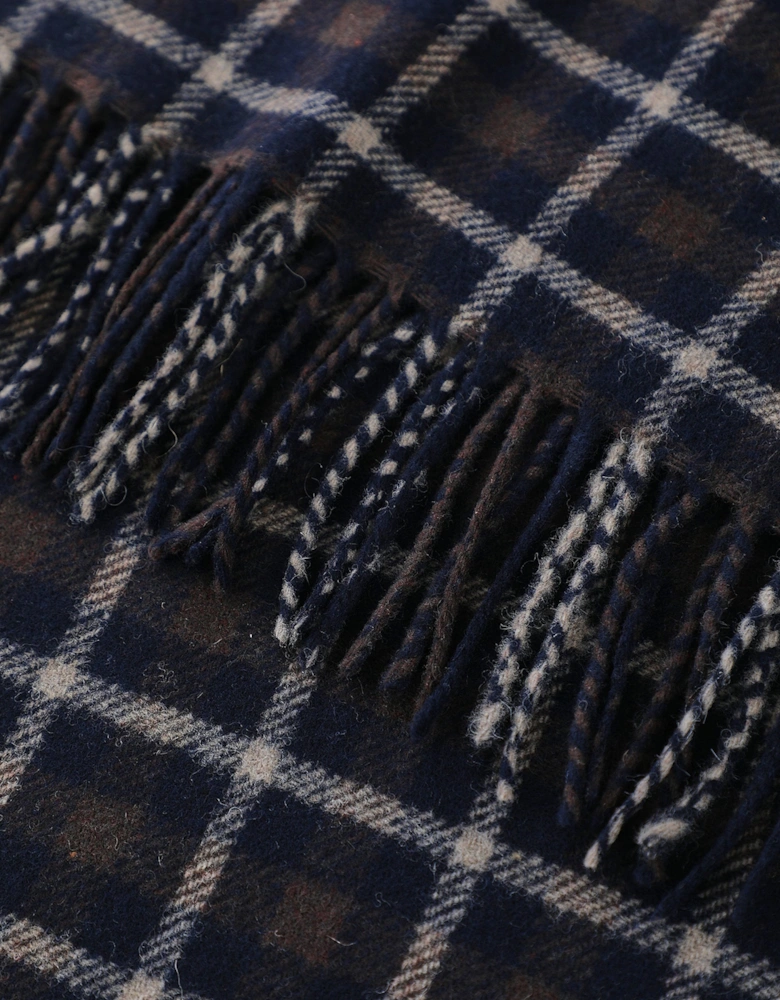 Wool Check Scarf