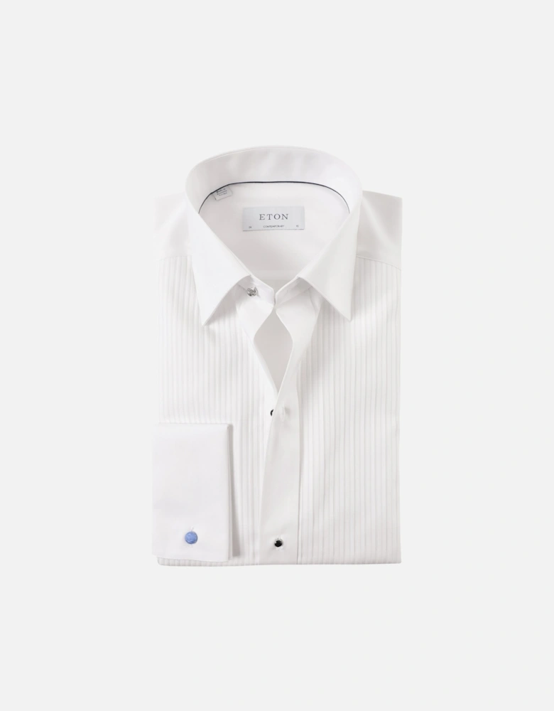 Contemporary Fit Plissé Dress Shirt