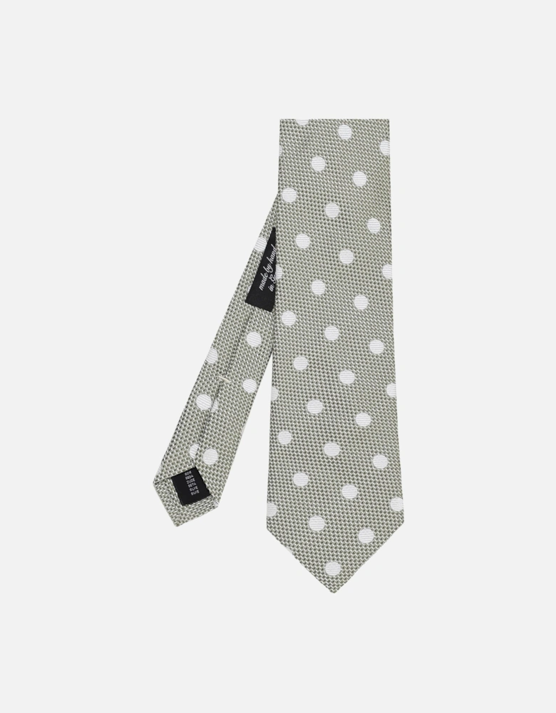 Silk Polka Dot Tie