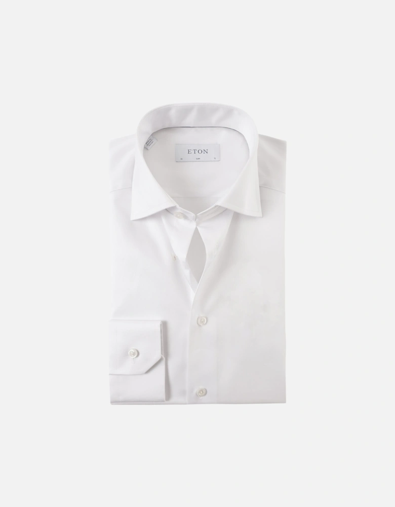 Slim Fit Plain Shirt