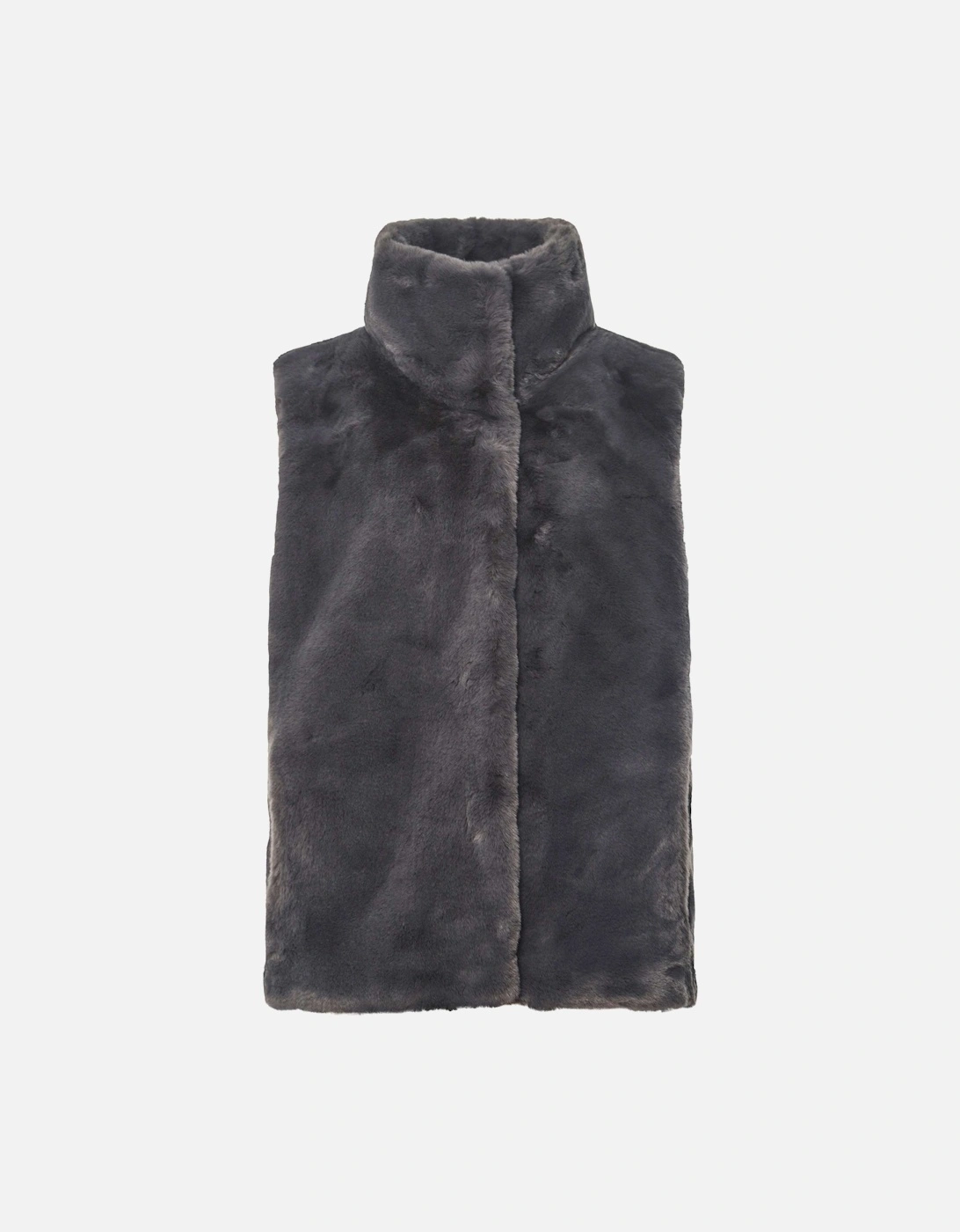 Lison Short Faux-Fur Waistcoat, 6 of 5