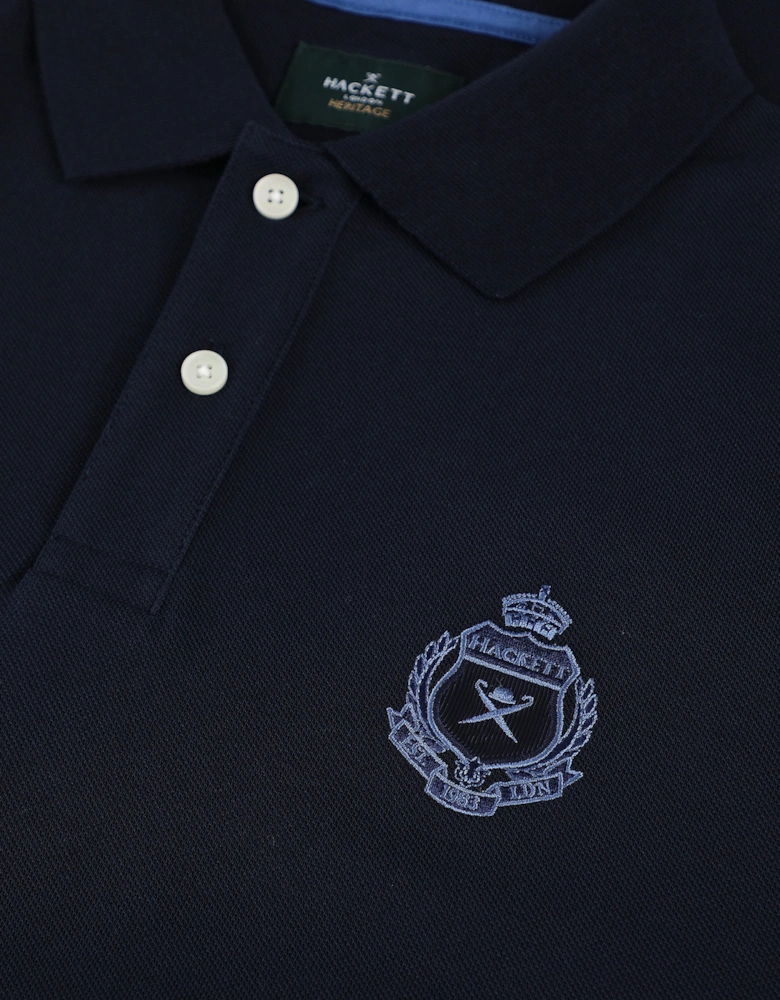 Classic Fit Heritage Logo Polo Shirt