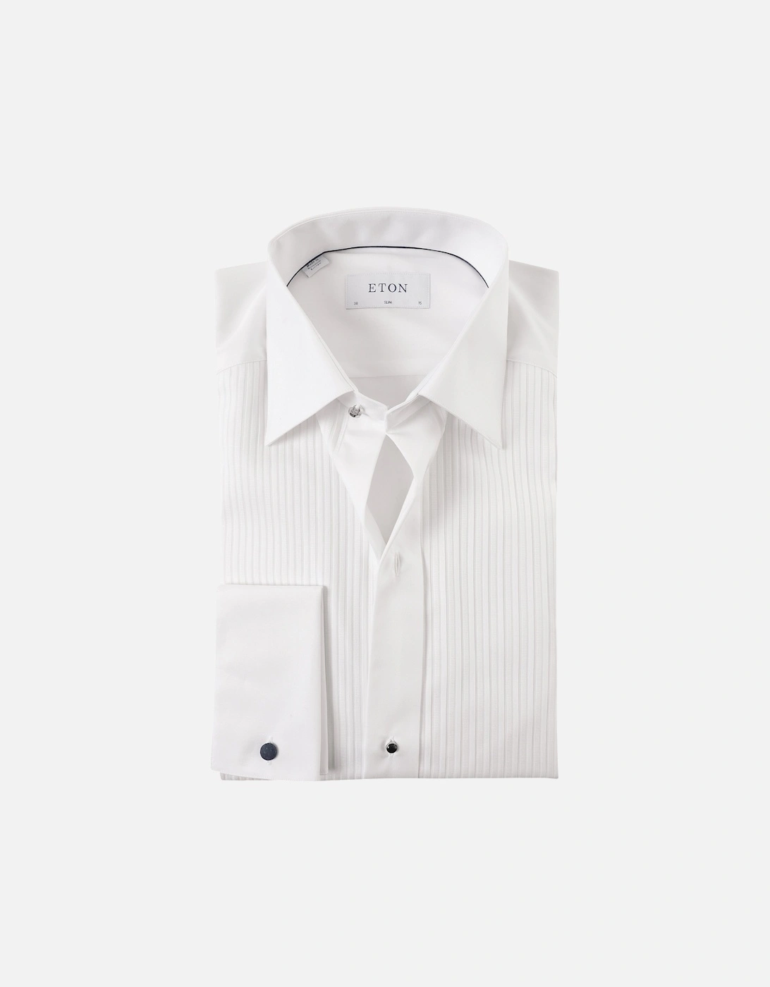 Slim Fit Plissé Dress Shirt, 4 of 3