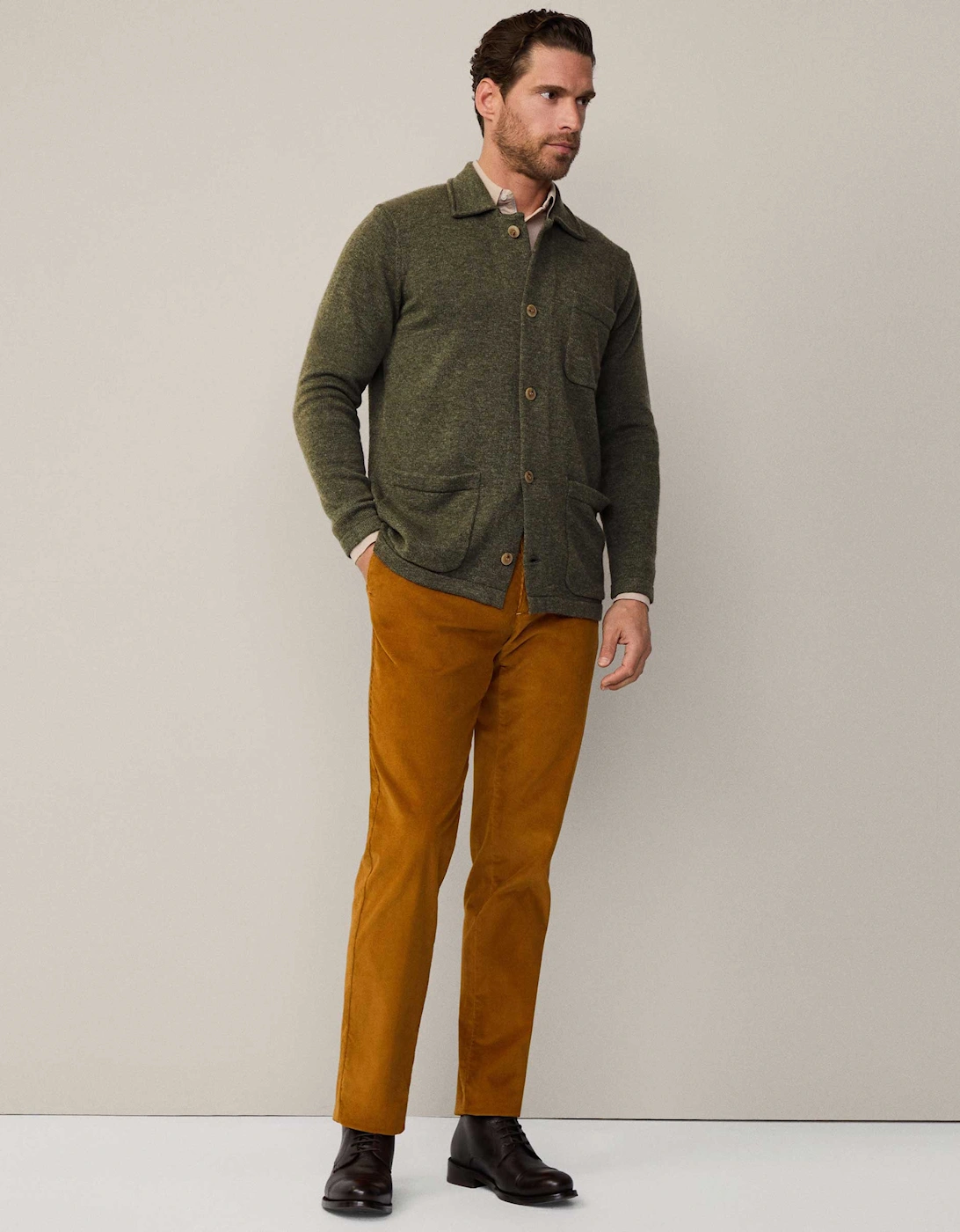 Merino Cashmere Overshirt