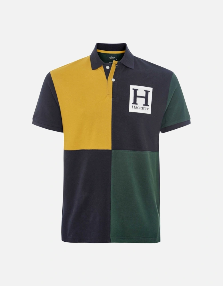 Heritage Colour Block Polo Shirt