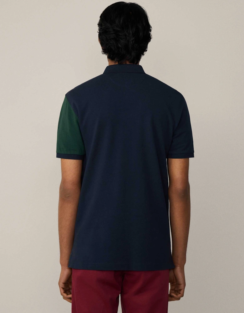 Heritage Colour Block Polo Shirt