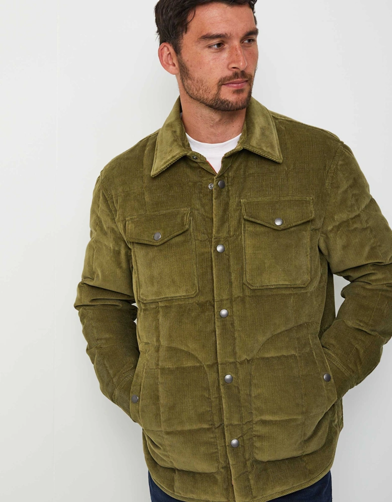 Alaskan Down Corduroy Overshirt