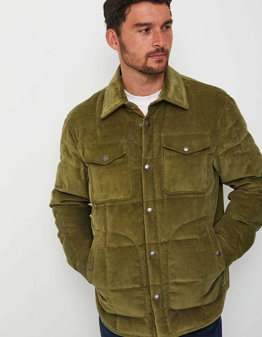 Alaskan Down Corduroy Overshirt