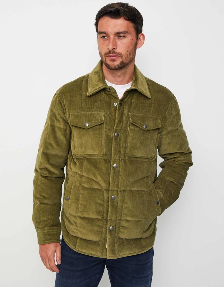 Alaskan Down Corduroy Overshirt