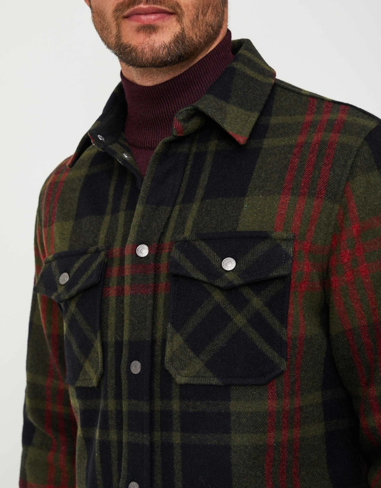 Alaskan Melton Check Overshirt