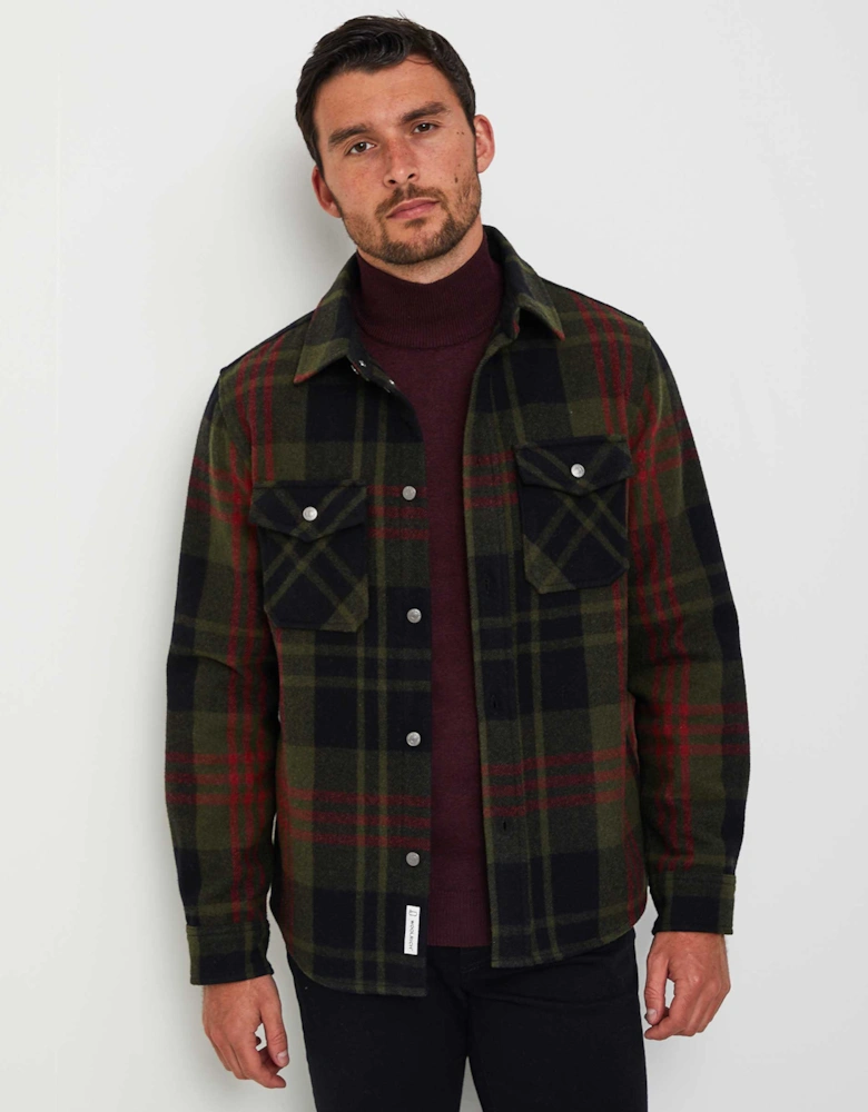 Alaskan Melton Check Overshirt