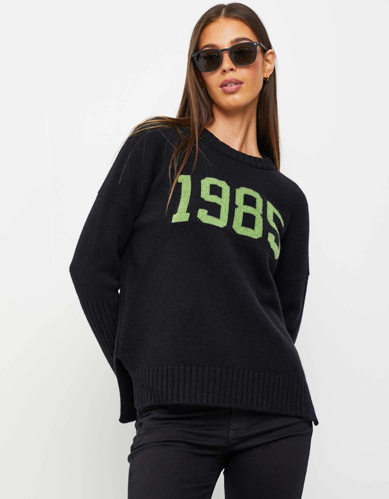 1985 Merino Cashmere Crew Neck Jumper