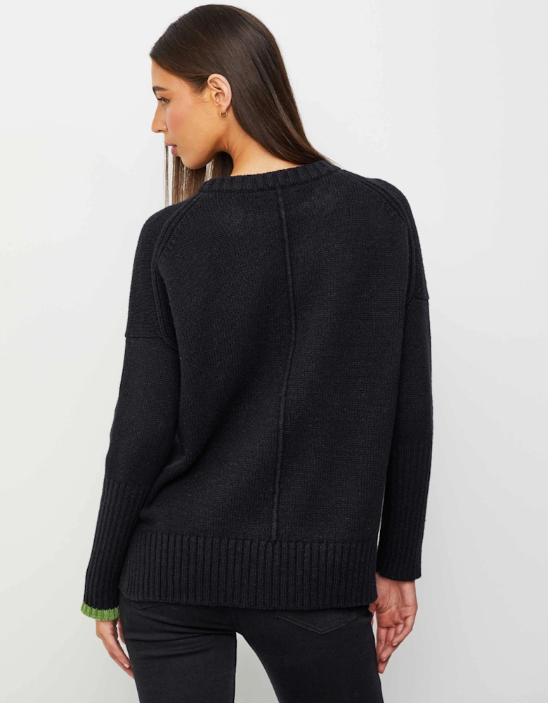 1985 Merino Cashmere Crew Neck Jumper