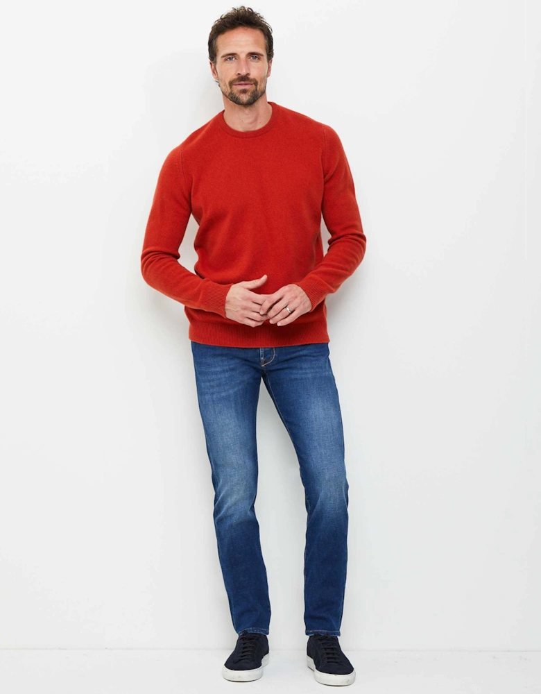 Slim Fit Straight Leg Jeans