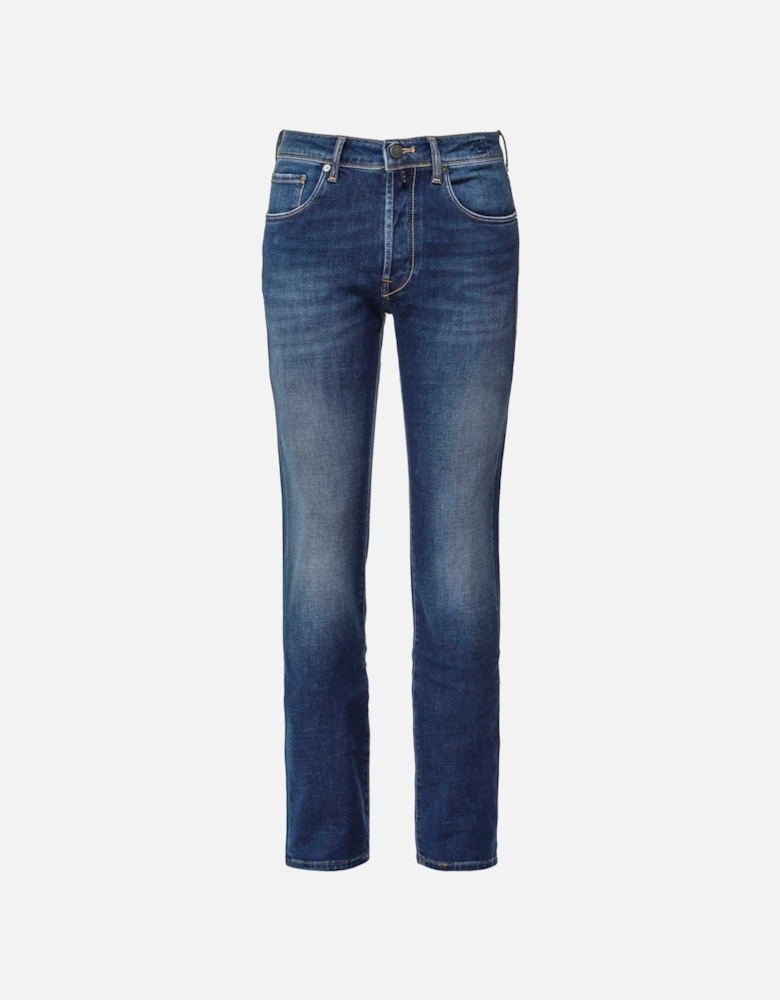 Slim Fit Straight Leg Jeans