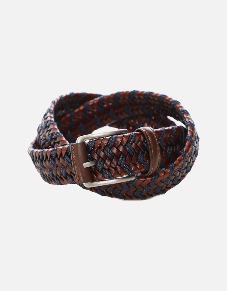 Woven Leather Belt