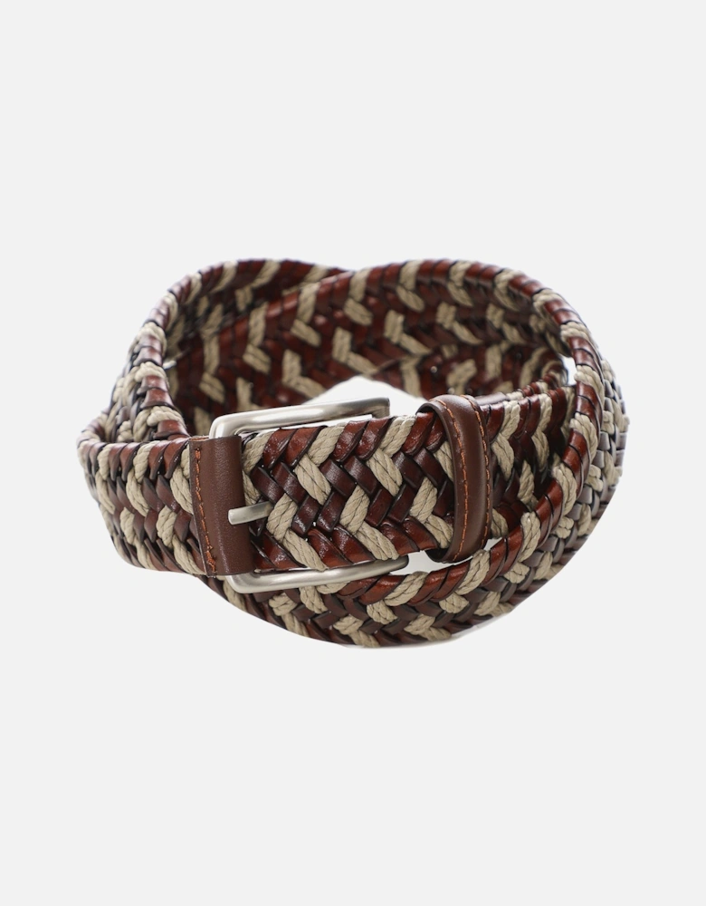 Woven Leather Belt