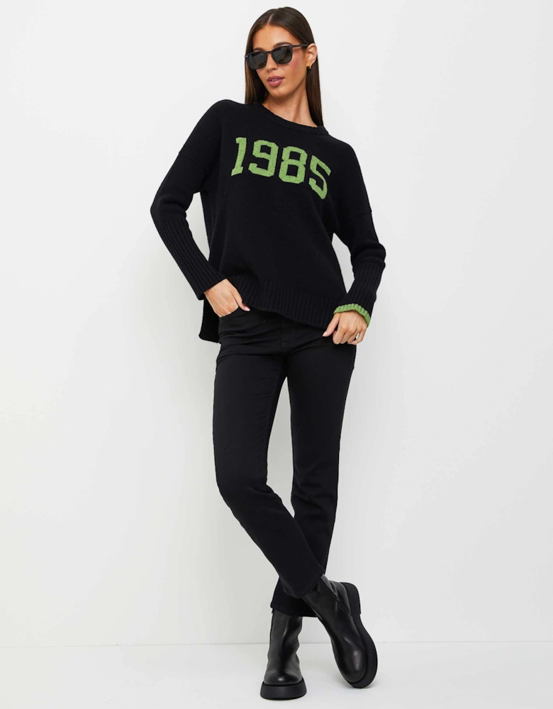 1985 Merino Cashmere Crew Neck Jumper