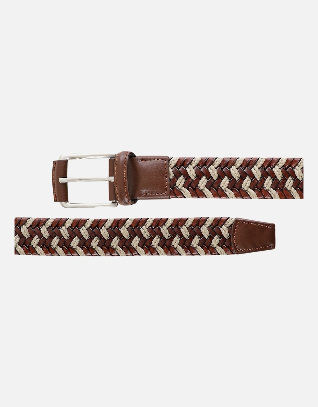 Woven Leather Belt