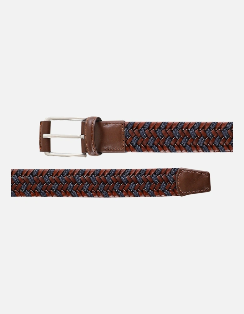 Woven Leather Belt