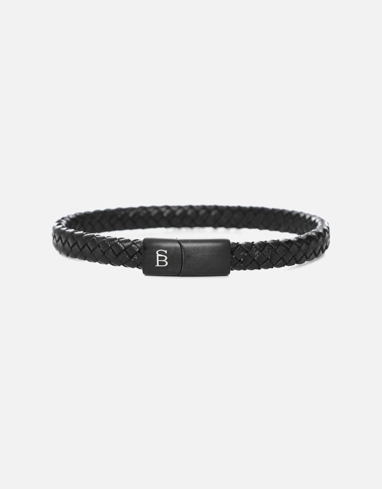 Black Edition Riley Leather Bracelet