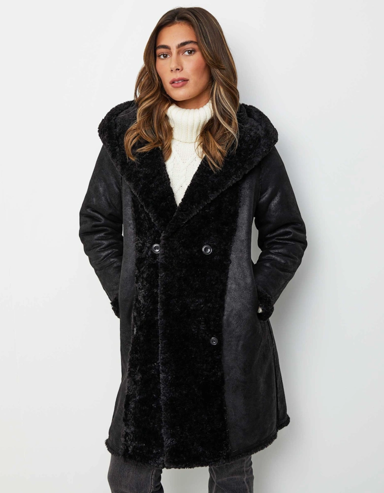 Hooded Reversible Coat