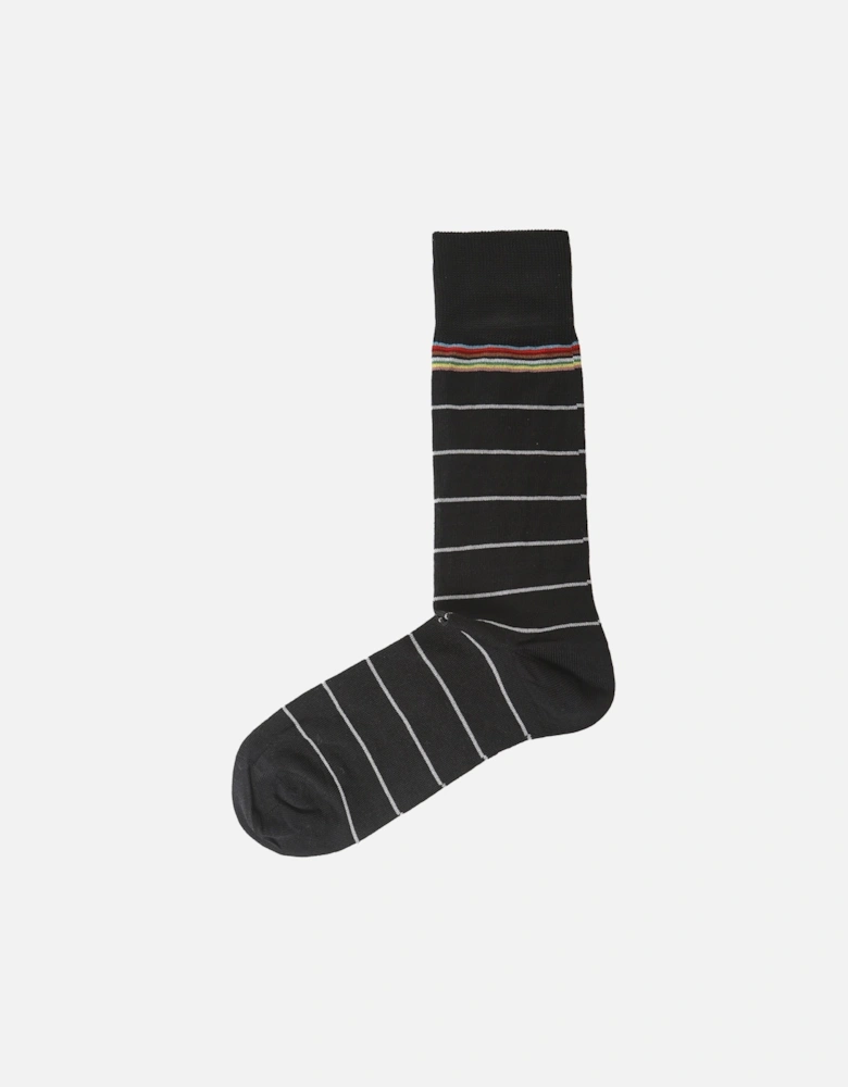 Haider Pinstripe Socks