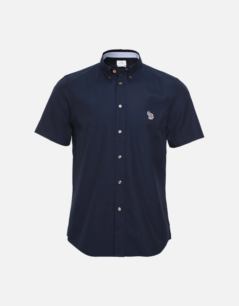 Short Sleeve Zebra Shirt