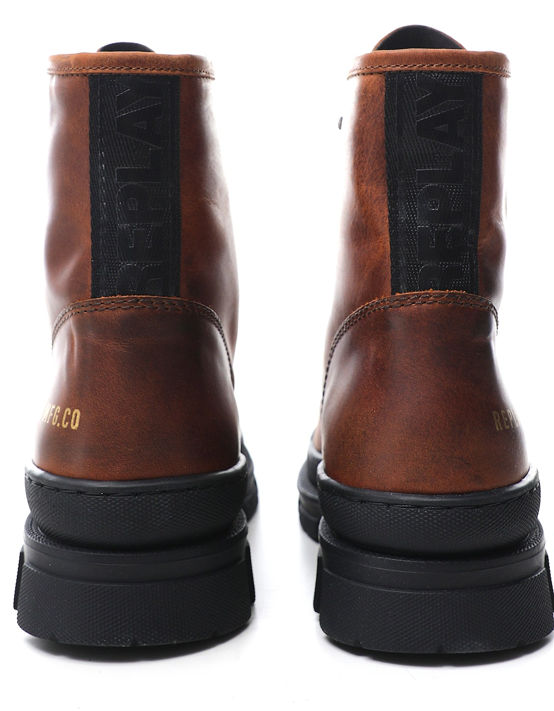 Leather Vega Biker Boots