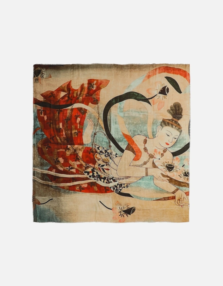 Ela Senso-ji Silk Scarf