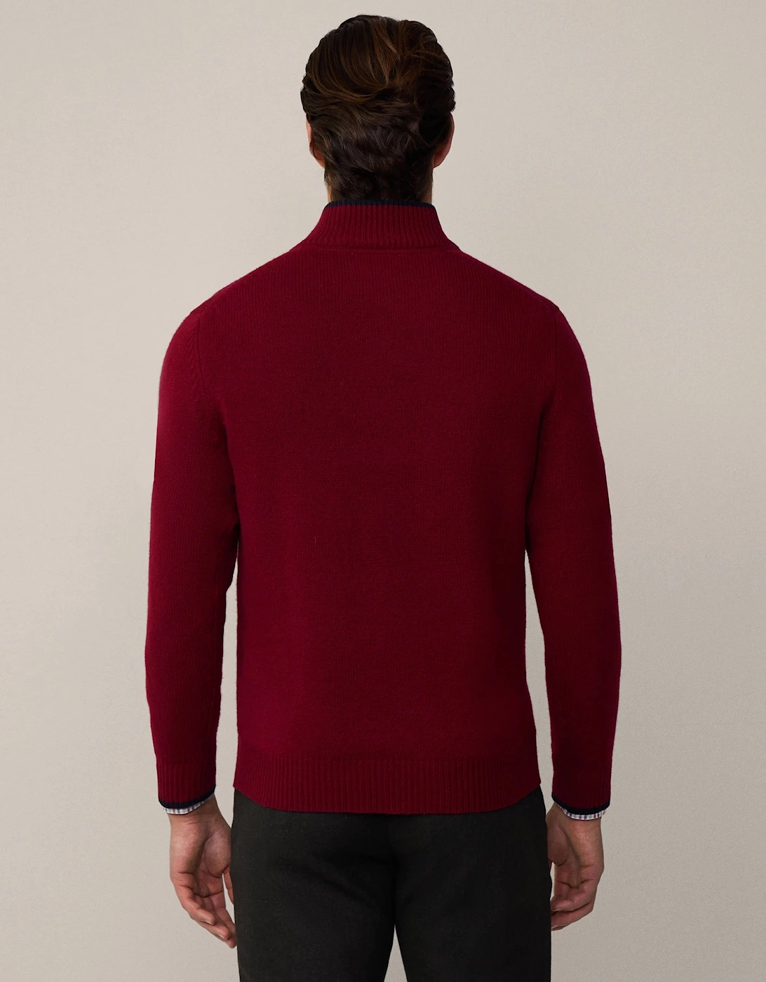 Merino Heritage Half-Zip Jumper