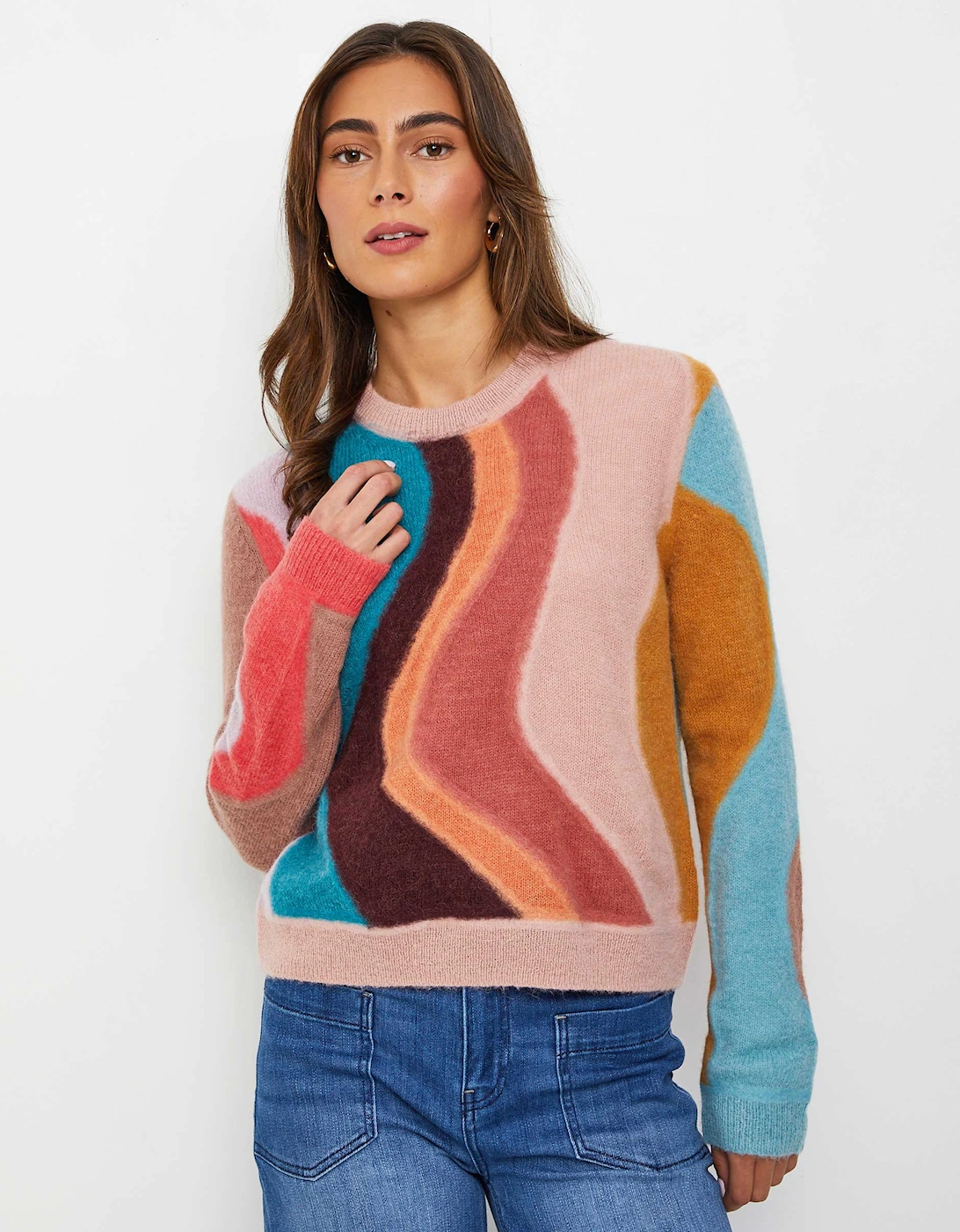 Alpaca Swirl Jumper