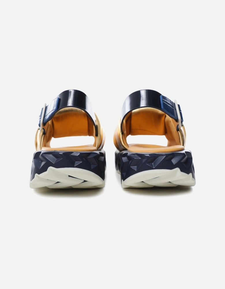 Jabara Coil Cross Sandals