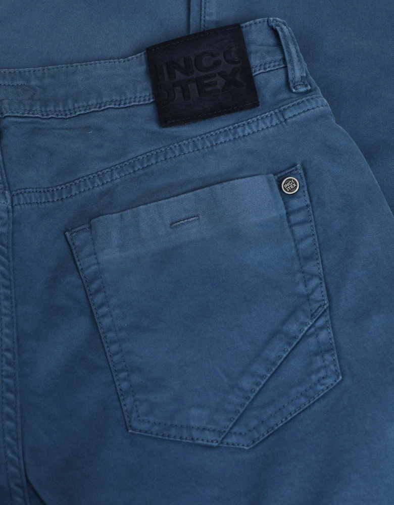 Slim Fit Five Pocket Trousers