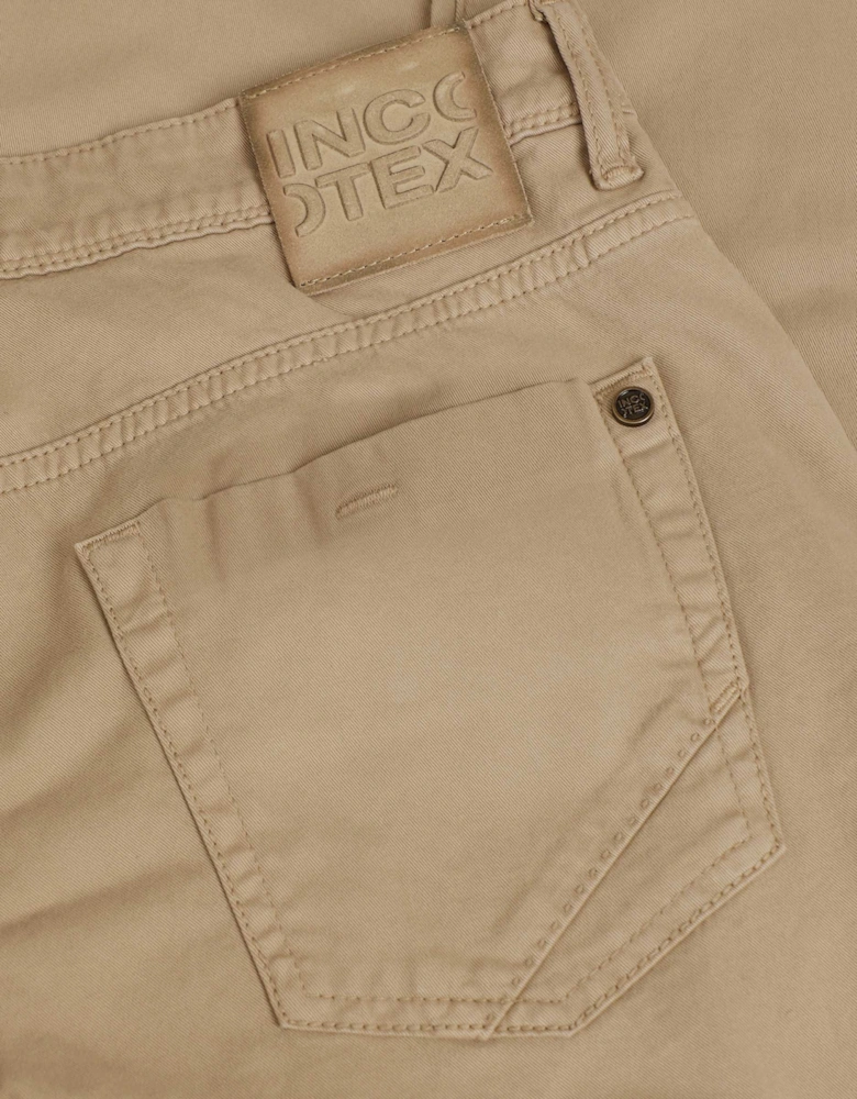 Slim Fit Five Pocket Trousers