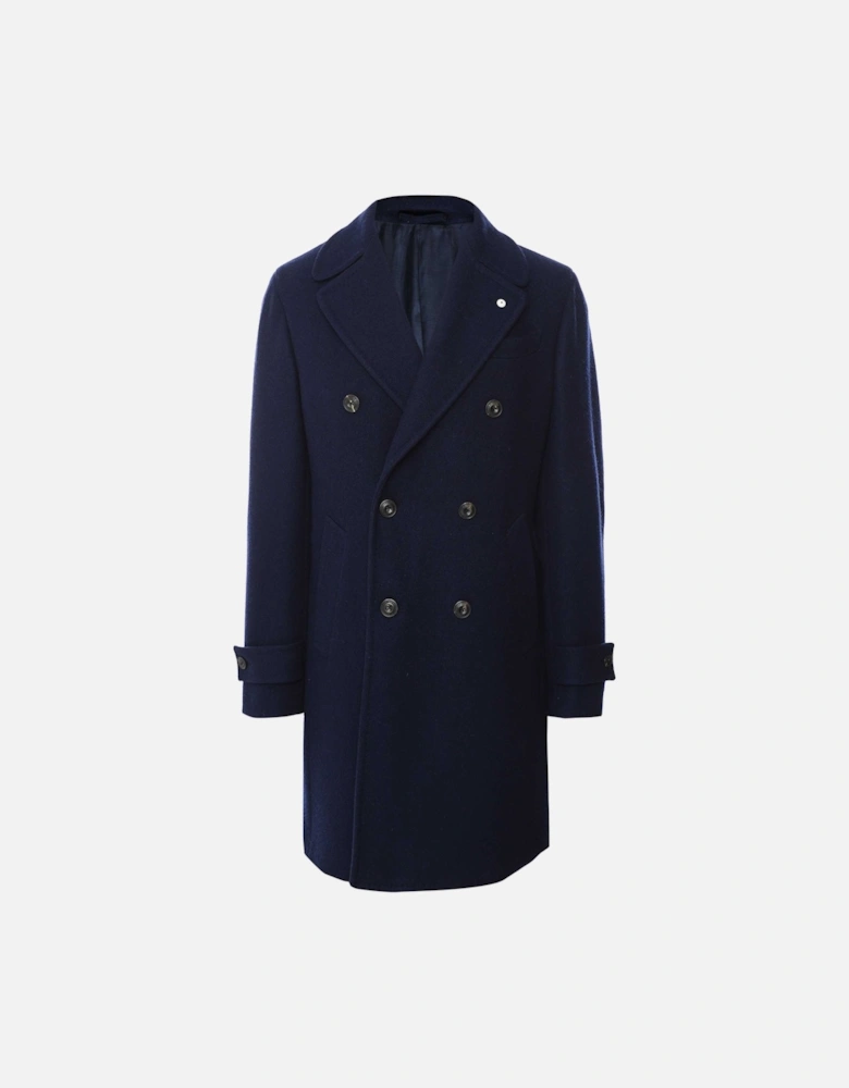 Wool Double Breasted Coat