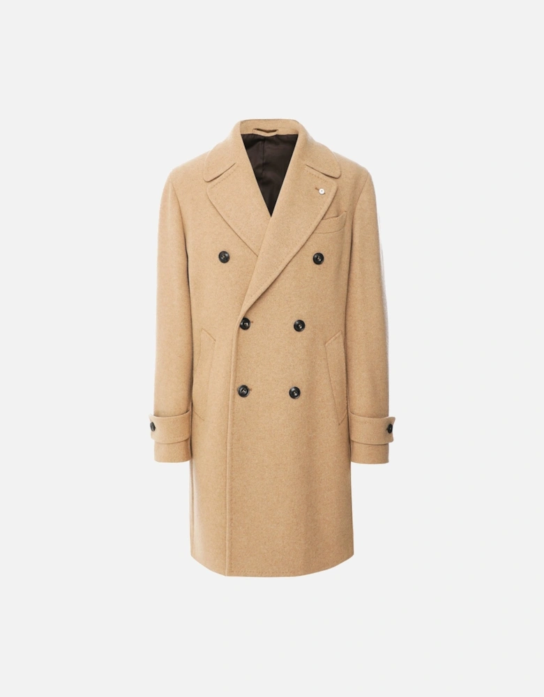 Wool Double Breasted Coat