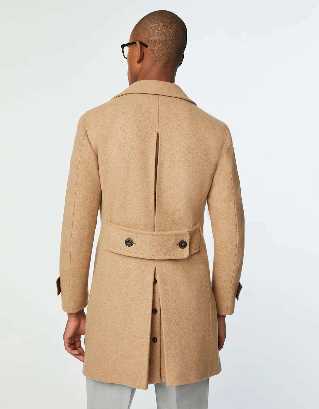 Wool Double Breasted Coat