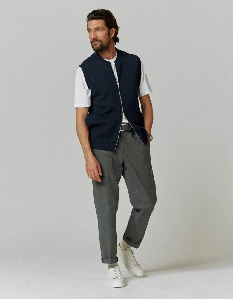 Knitted Merino Haverhill Gilet