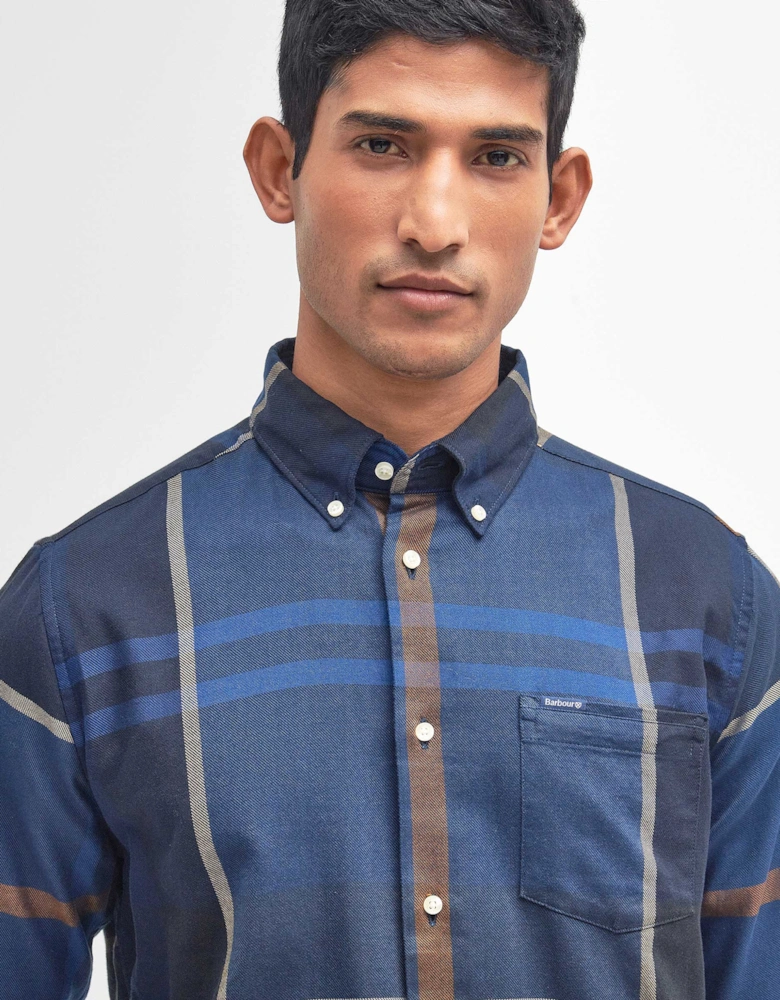 Tailored Fit Tartan Dunoon Shirt