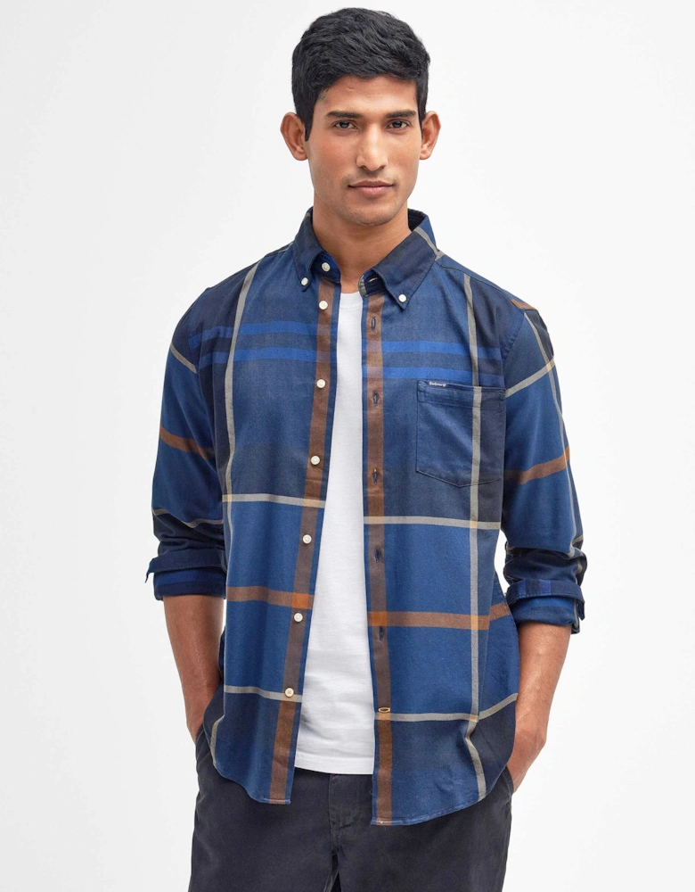 Tailored Fit Tartan Dunoon Shirt