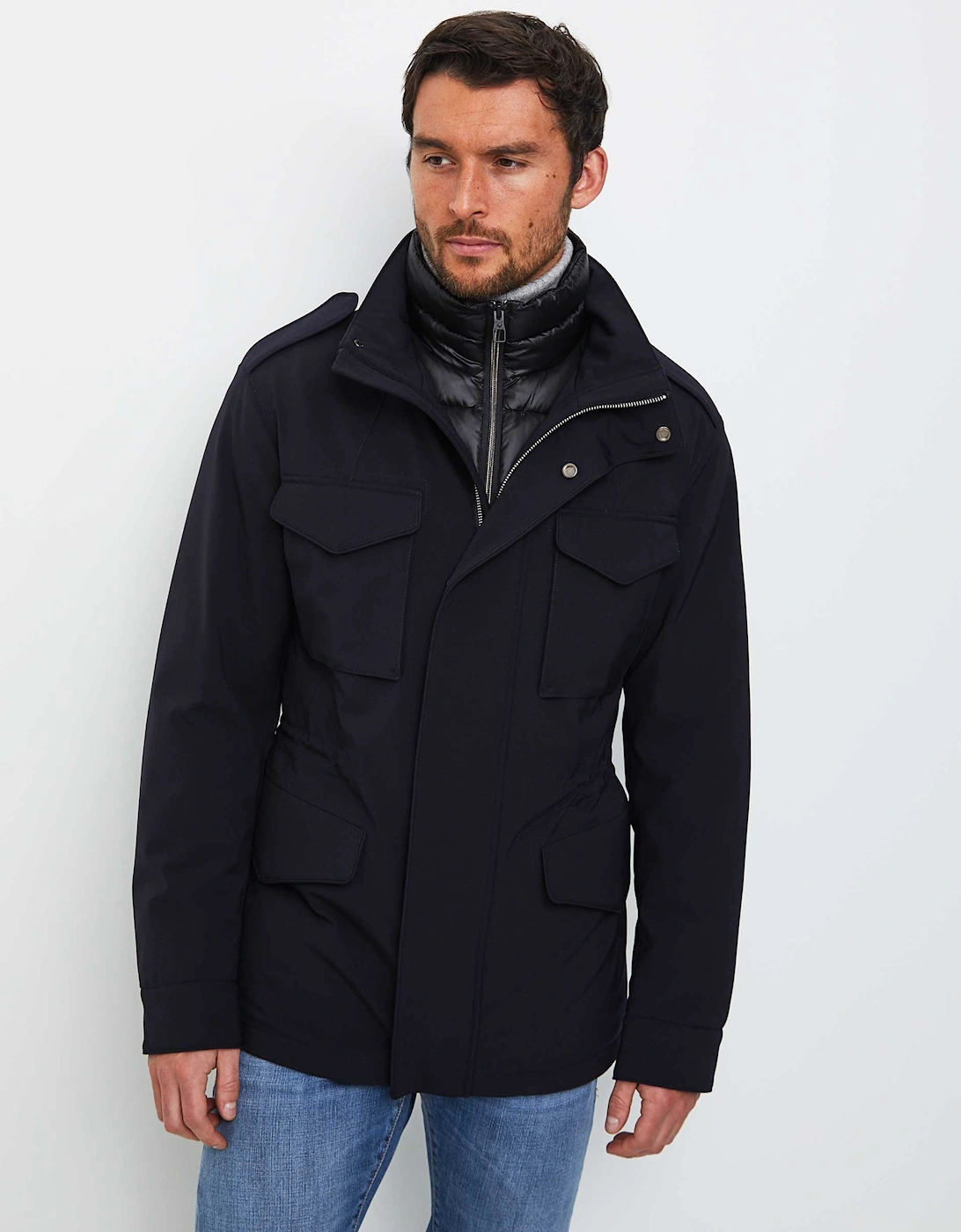 Water-Resistant Down Field Jacket